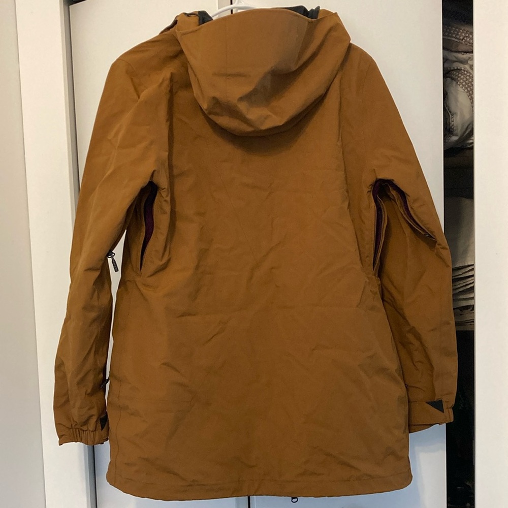 Volcom Brown Hooded Jacket - Picture 4 of 4